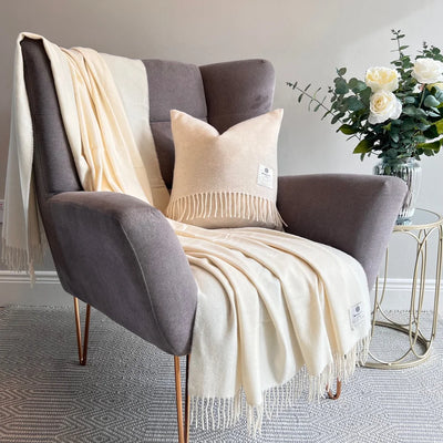 100% Luxury Cashmere Throws – The Quiet Luxury of Donegal