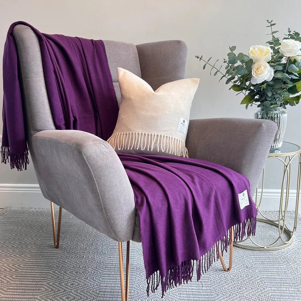 100% Luxury Cashmere Throws – The Quiet Luxury of Donegal