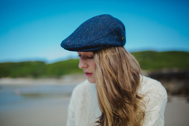 Chic & Classic Donegal Tweed Cap