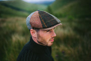 Ladies Donegal Tweed Patch Cap